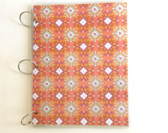Notebook, 9 x 11 Binder, Loose Leaf Binder, Bridal Binder Planner, School Notebook, 3 Ring Binder Cover, Notebook Cover, Back to School