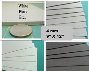 Eva Foam, 4mm Foam Insole Shoe Padding, Shoe Cushion, One Sheet 9 X 12, Shoe Making Supplies