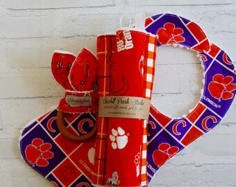 New baby clemson tiger fan Clemson university Clemson tigers Ready to ship Clemson baby Future tiger fan New baby Dad gift Stylish new baby