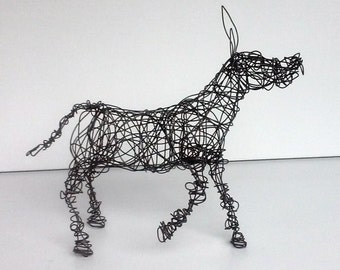 Wire Animals unique sculptures made from wire. by wireanimals