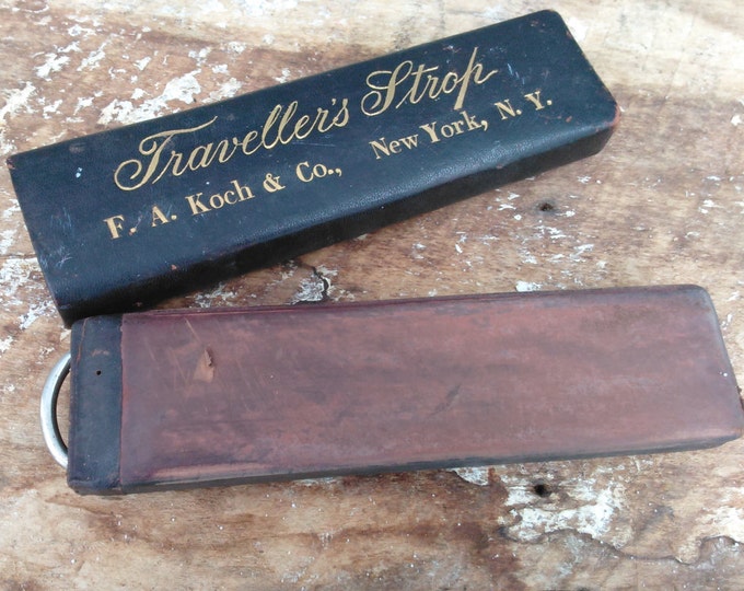 Antique Leather Strop - Travellers Leather Stroph