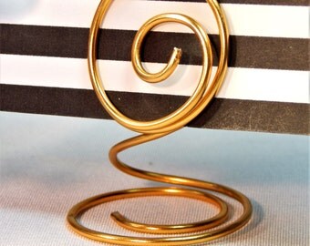 Wedding Table Number Holders, Wire Table Number Holders, Set of 7, Table Holders, Seating Card holders, Wire Wedding Place Holders