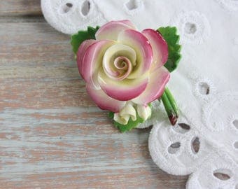 Staffordshire brooch- Free Shipping