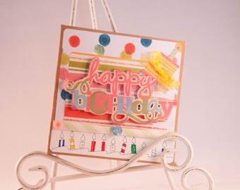 5.5 x 5.5 Birthday Mini Album/Girl