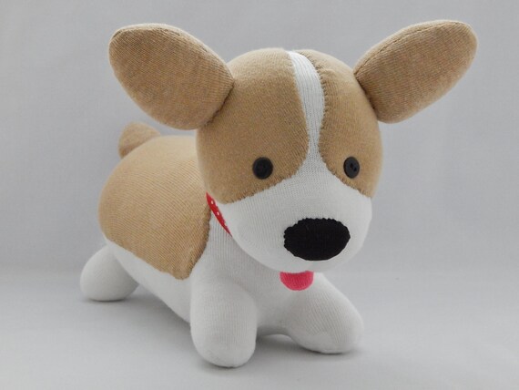 stuffed corgi puppy