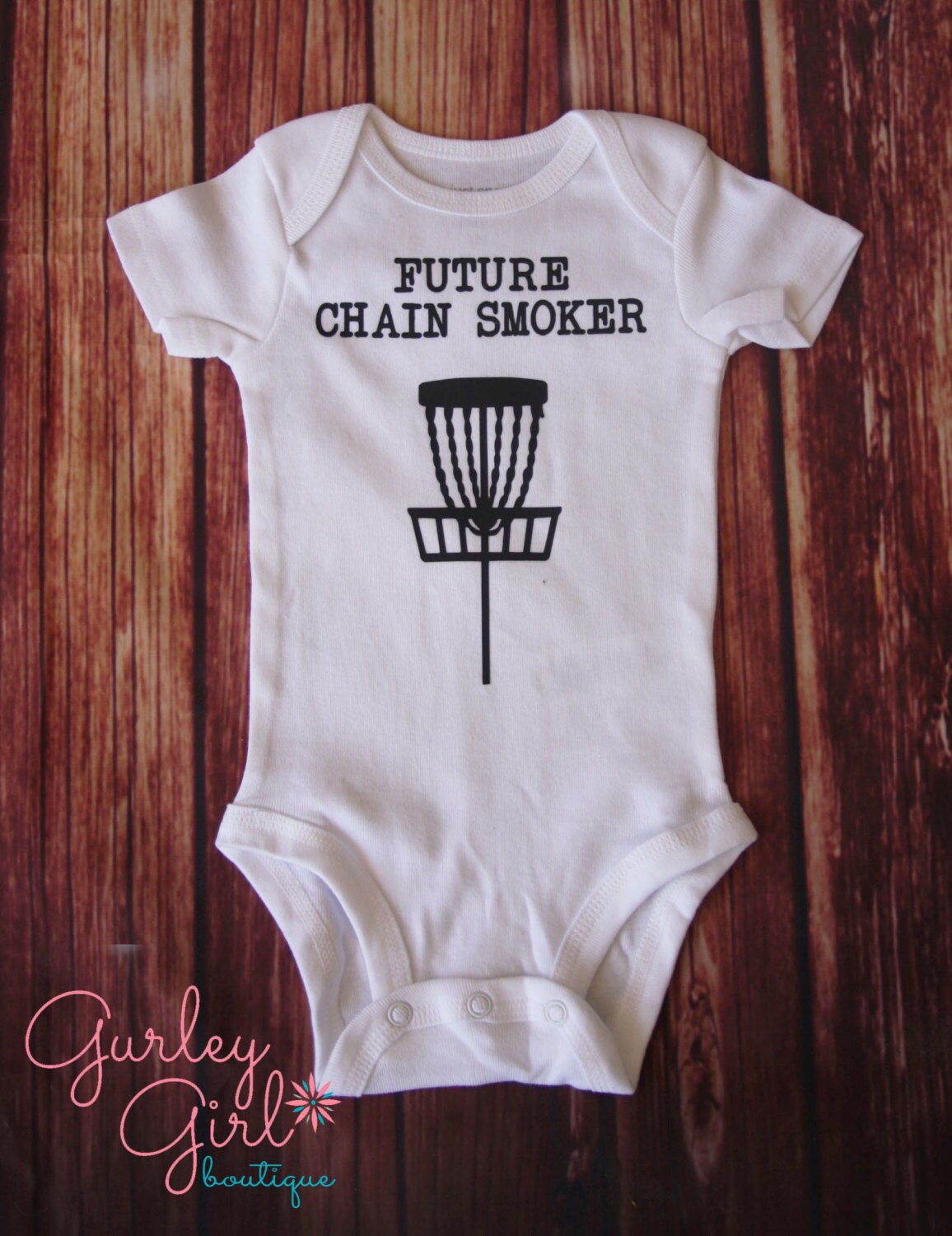 Future Chain Smoker Disc Golf Baby clothes