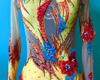 Competition Rhythmic Gymnastics Leotard SOLD