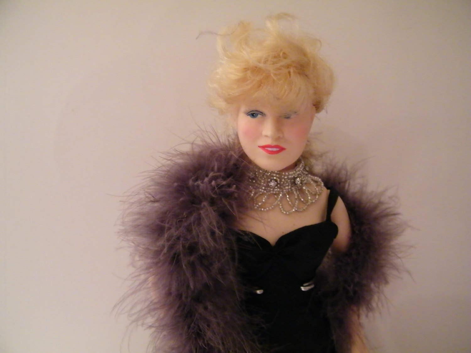 vintage mae west doll