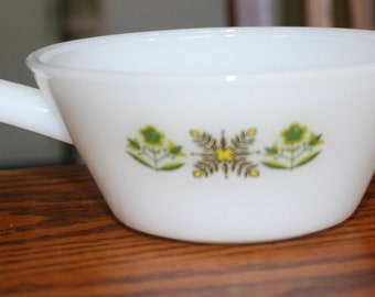 Vintage Anchor Hocking Fire King Small Casserole Dish