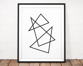 Geometric Wall Art geometric wall art | etsy Geometric Wall Art geometric wall art | etsy