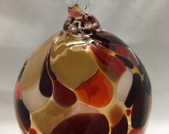 Hand Blown Glass Christmas Ornament