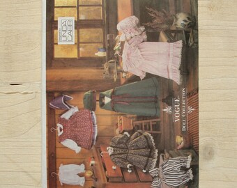 Vogue patterns 8337, Vogue craft, Early American doll clothes