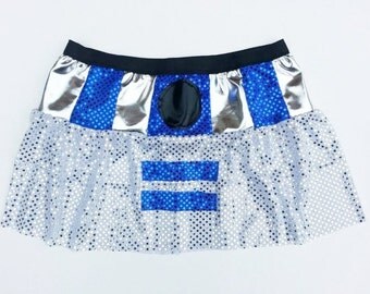 R2D2 Star Wars Inspired running skirt