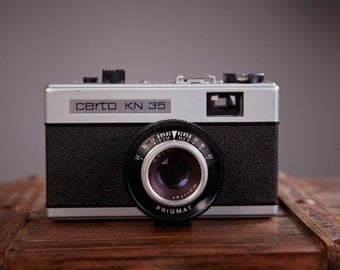 Vintage Film Camera Certo KN 35. Film camera Certo. Camera for lomography. Working Film Camera.