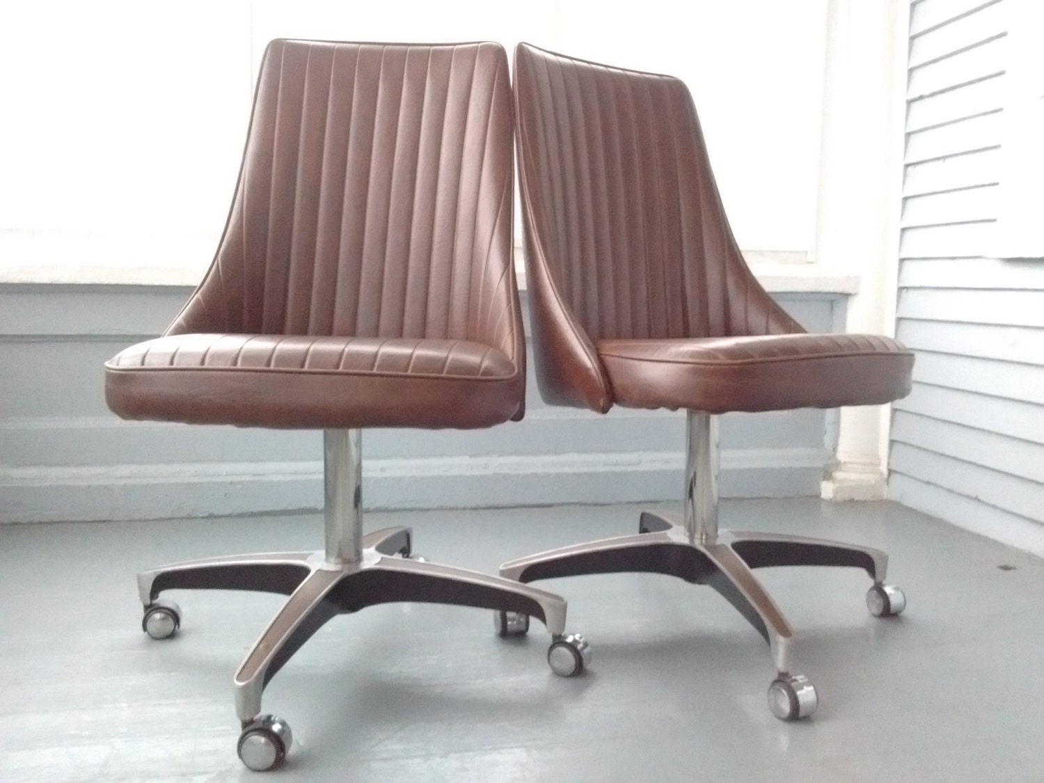 Sale Vintage Chromcraft Dining Chairs 70s Decor