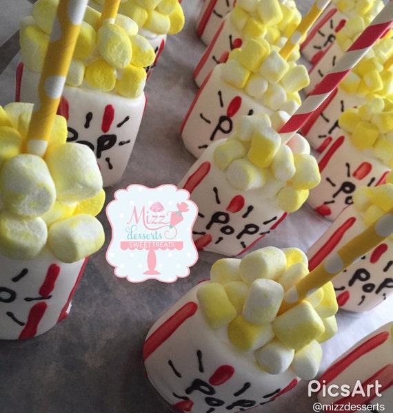 Jumbo Popcorn Box Marshmallow Pops
