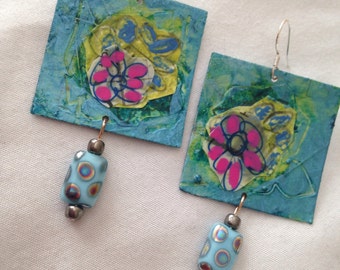 Mixed Media Earrings