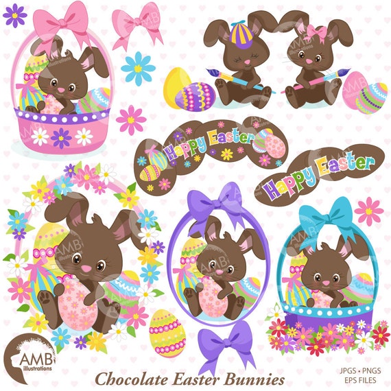 clipart chocolate easter bunny - photo #29