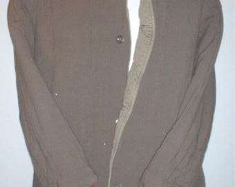 Mystery Belgian/Dutch/Czeck?? quilted jacket liner circa Cold War