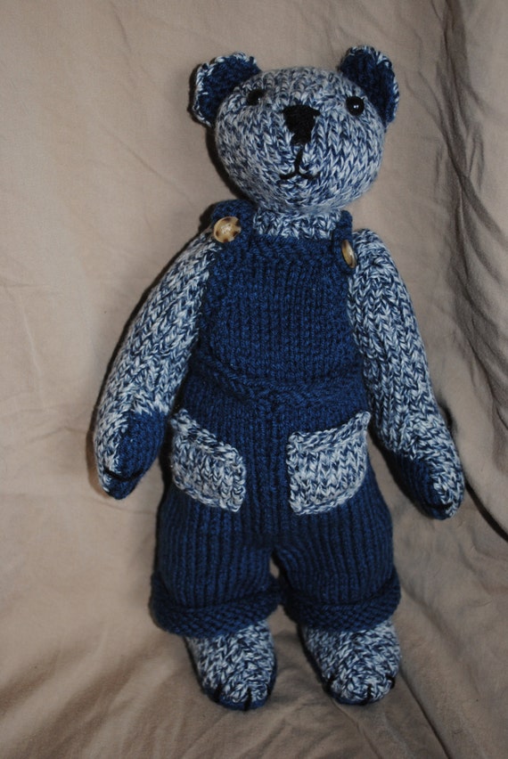 teddy bear overalls sewing pattern