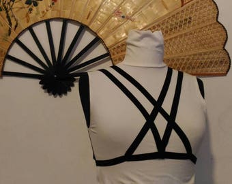 Harness Black Elastic