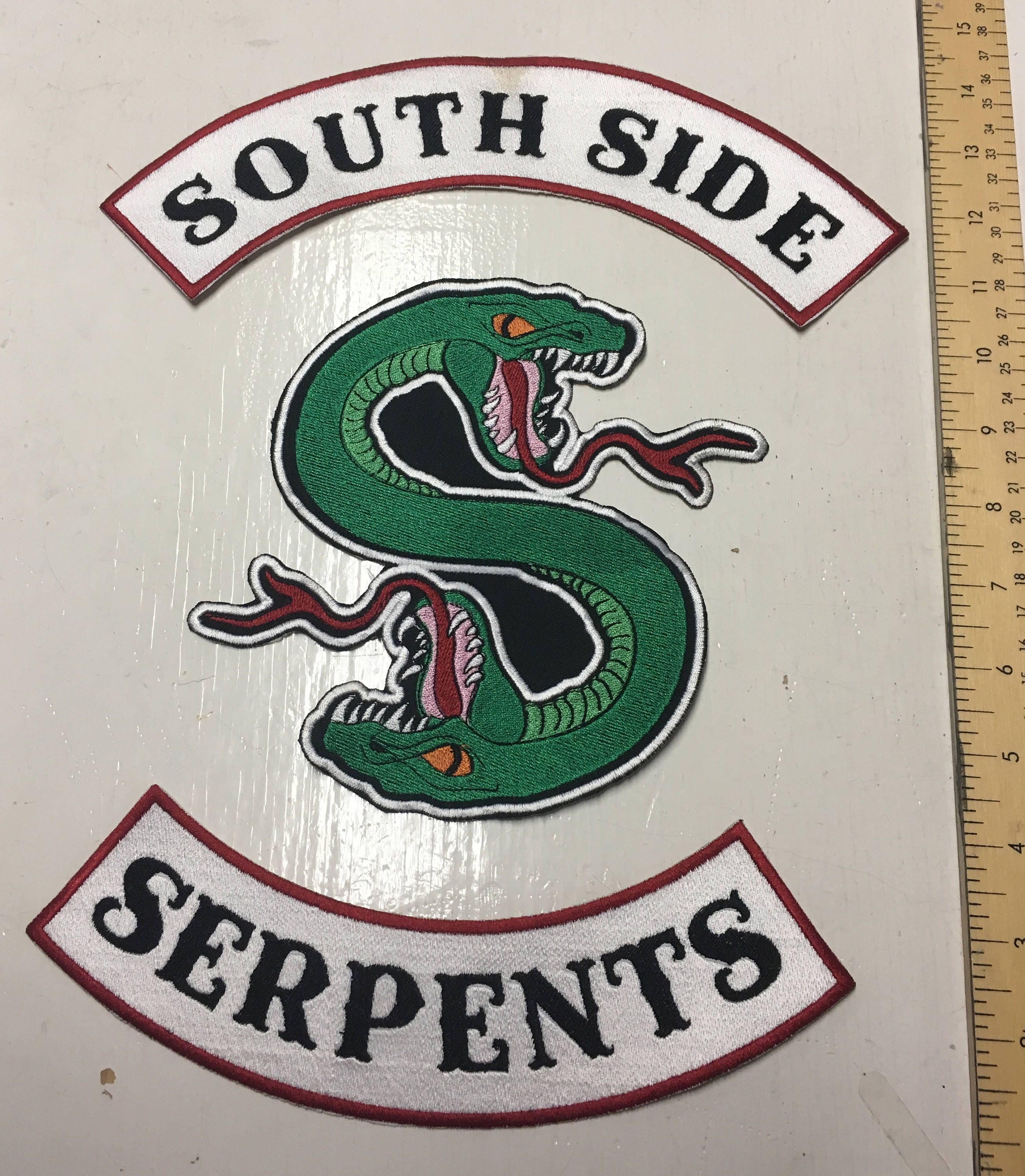 Riverdale Southside Serpents Embroidered Patch Cosplay Costume