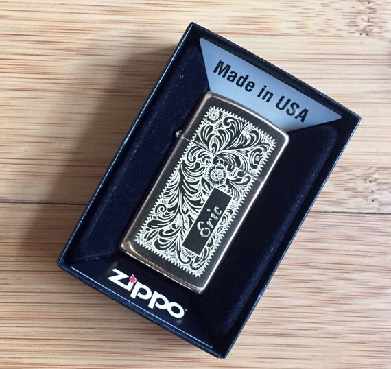 Personalized Zippo Lighter Engraved Zippo Custom Zippo