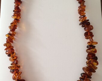 Chunky Baltic Amber Necklace