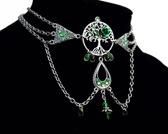 Statement Necklace, best selling items, Pagan necklace, Wiccan Jewelry, Statement Choker Necklace, Pagan Jewelry, Wicca halloween costume
