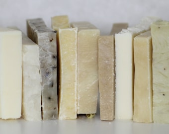 1 Lb-Oops Soap Set, Mini Guest Soap Sampler, Irregular All Natural Homemade Soap, Mini Soaps, Vegan Soap Set, Mens Guest Soaps, Soap Samples