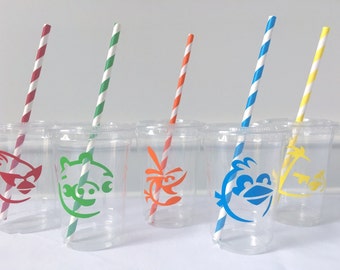 Angry Birds Party, Angry Birds Party Cups, Angry Birds Party Favors, Angry Birds Party Supplies, Angry Birds Birthday Party