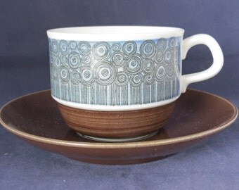 Rörstrand Of Sweden, Amanda, Coffee cup and Saucer