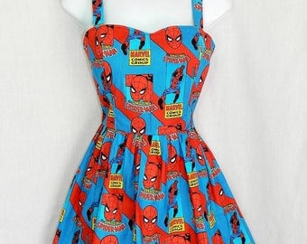 Marvel Spiderman dress.