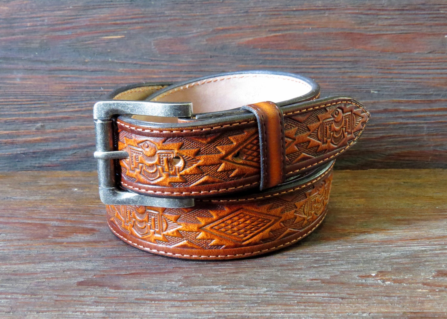 Leather Belt tooled leather belts western belt mens western