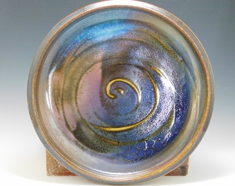 Decorative Plate, Wheel Thrown Stoneware 1.25"x11.5"x11.5"