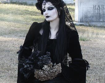 Mourning veil | Etsy