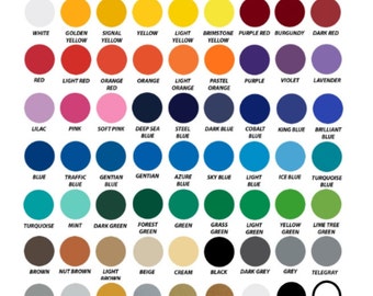 Oracal 651 Vinyl-12" x 12", Permanent Vinyl, Craft Vinyl, Oracal Vinyl, Vinyl