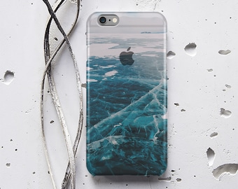 Winter Sea Phone Case Christmas iPhone 4 Phone Case iPhone 6 Case Ice Samsung Galaxy S6 Galaxy S7 Edge Case Samsung S7 Cover Nature p018
