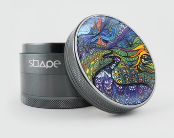 Herb Grinder | Wonderland Grinder | 2.5" Custom | TOTEM™ Series