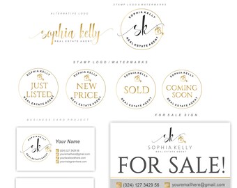 Realtor logo, Real Estate logo design, Branding Kit, Realty Logo design, Broker brand, resltor, house key logo, logo design business 114
