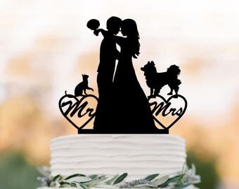 Dog Cake Topper Wedding Rustic Mr And Mrs Wedding Cake Topper Silhouette With Pet Dog Wedding Cake Topper Dog Cake Topper Wedding Rustic Mr And Mrs Wedding Cake Topper Silhouette With Pet Dog Wedding Cake Topper