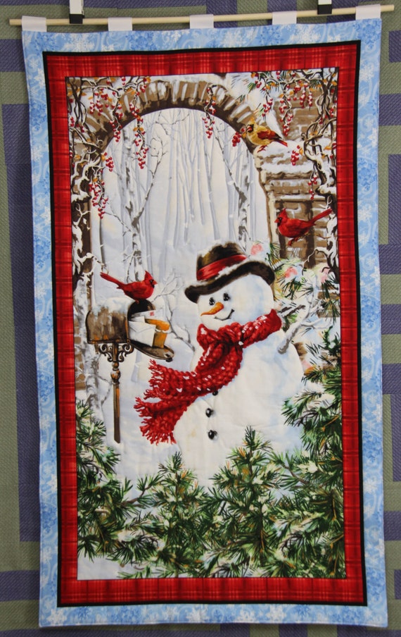 Quilted Christmas Wall Hanging