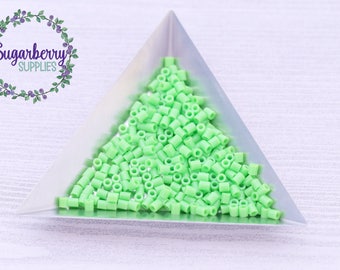Mini Kiwi Lime 2000pc Perler Fused Bead Package Mini - Mini Perler Beads - Fuse Beads - Melty Beads - Bead Lot