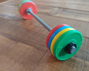 3D Printed Mini-Barbell