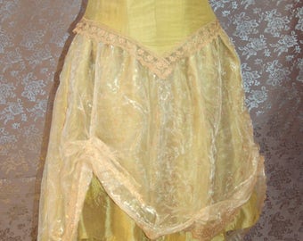 Steampunk Victorian Dress with Arm Sleeves and Spats