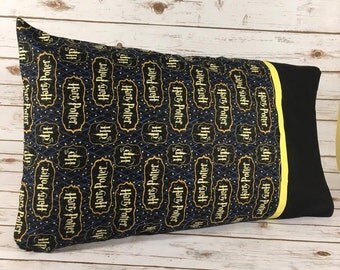 Harry Potter flannel standard size pillowcase