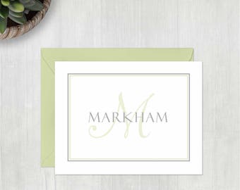 Personalized Thank You Notes • Family Classic {FOLDED} • 10 Note Cards with Envelopes • Personalized Stationery • Personalized Stationary