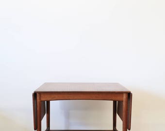 Hans Wegner Drop Leaf Side Table / Coffee Table