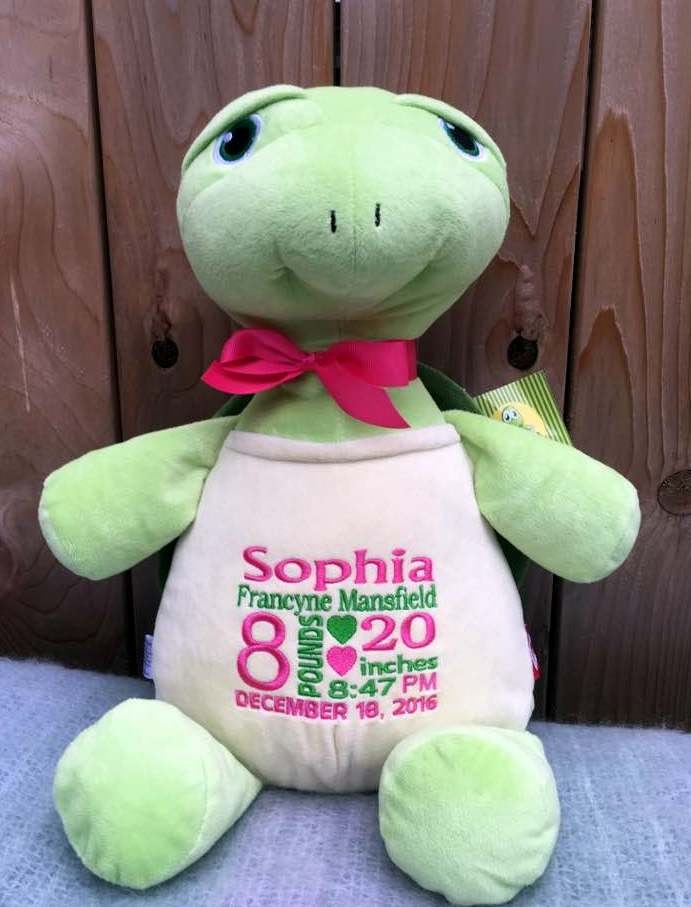 Personalized Baby Gift Monogrammed Baby Gift Embroidered