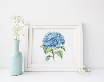 Hydrangea Wall Art hydrangea wall art | etsy Hydrangea Wall Art hydrangea wall art | etsy